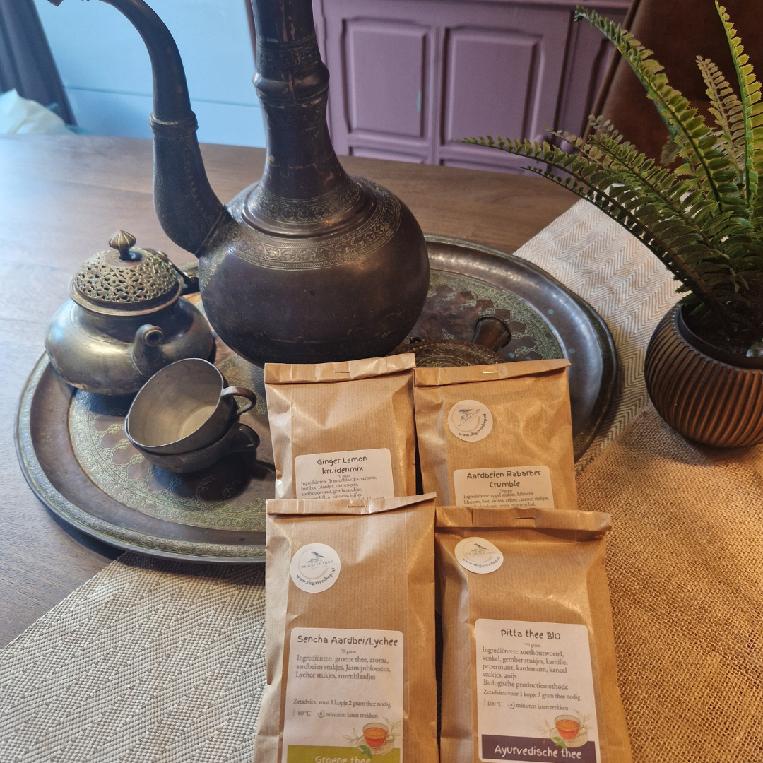Thee Box Zonnige Start – frisse, fruitige en energieke thee