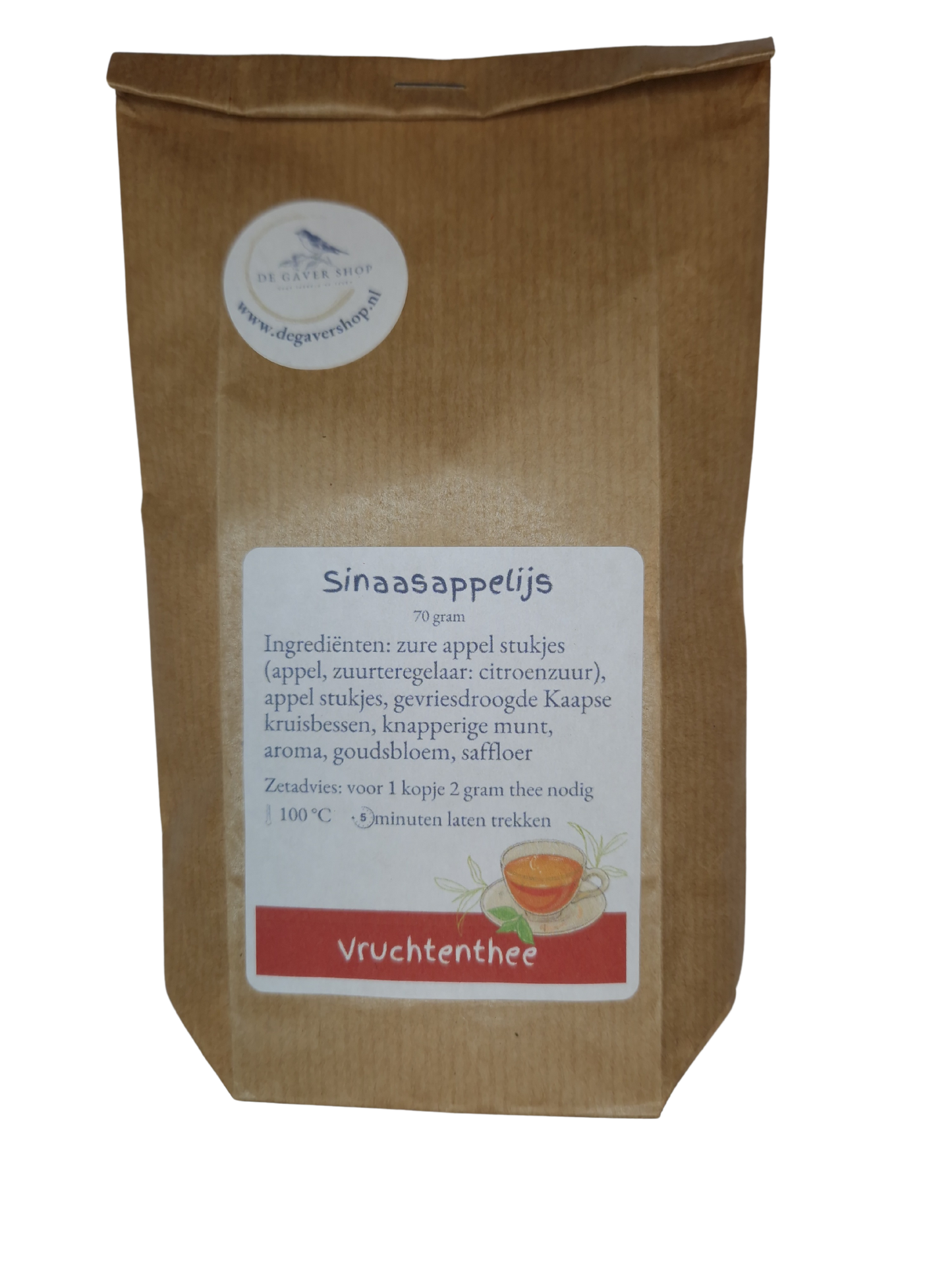 Sinaasappelijs, vruchtenthee, 70 gram
