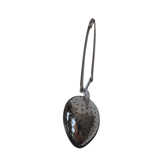 Theelepelklem, metalen theezeef