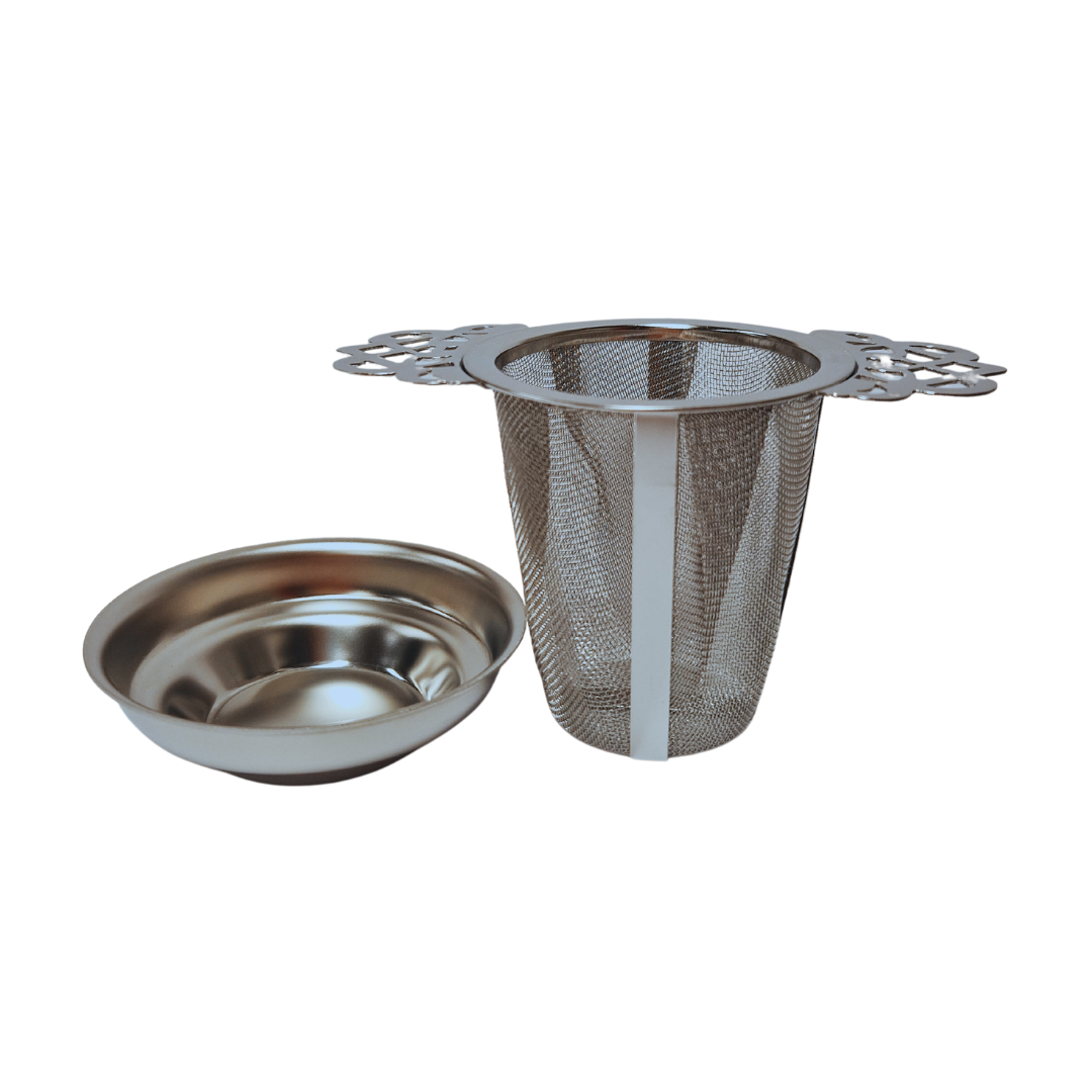RVS Theefilter met Tip