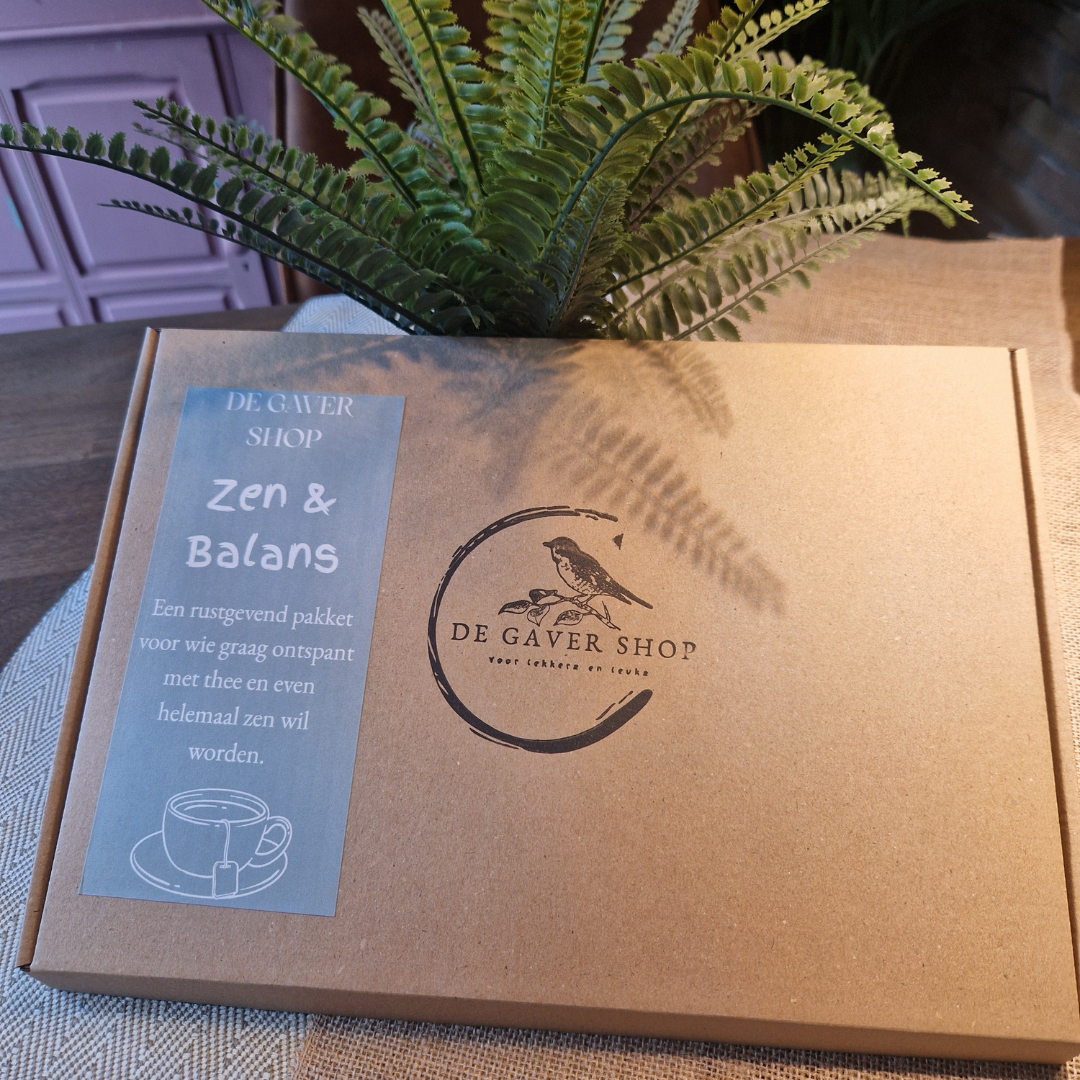Thee Box Zen & Balans – rustgevende Ayurvedische en kruidenthee