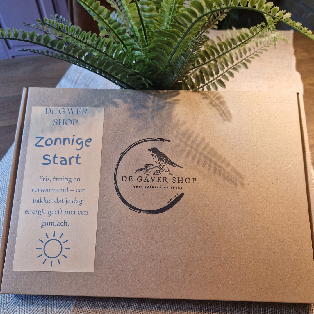 Thee Box Zonnige Start – frisse, fruitige en energieke thee